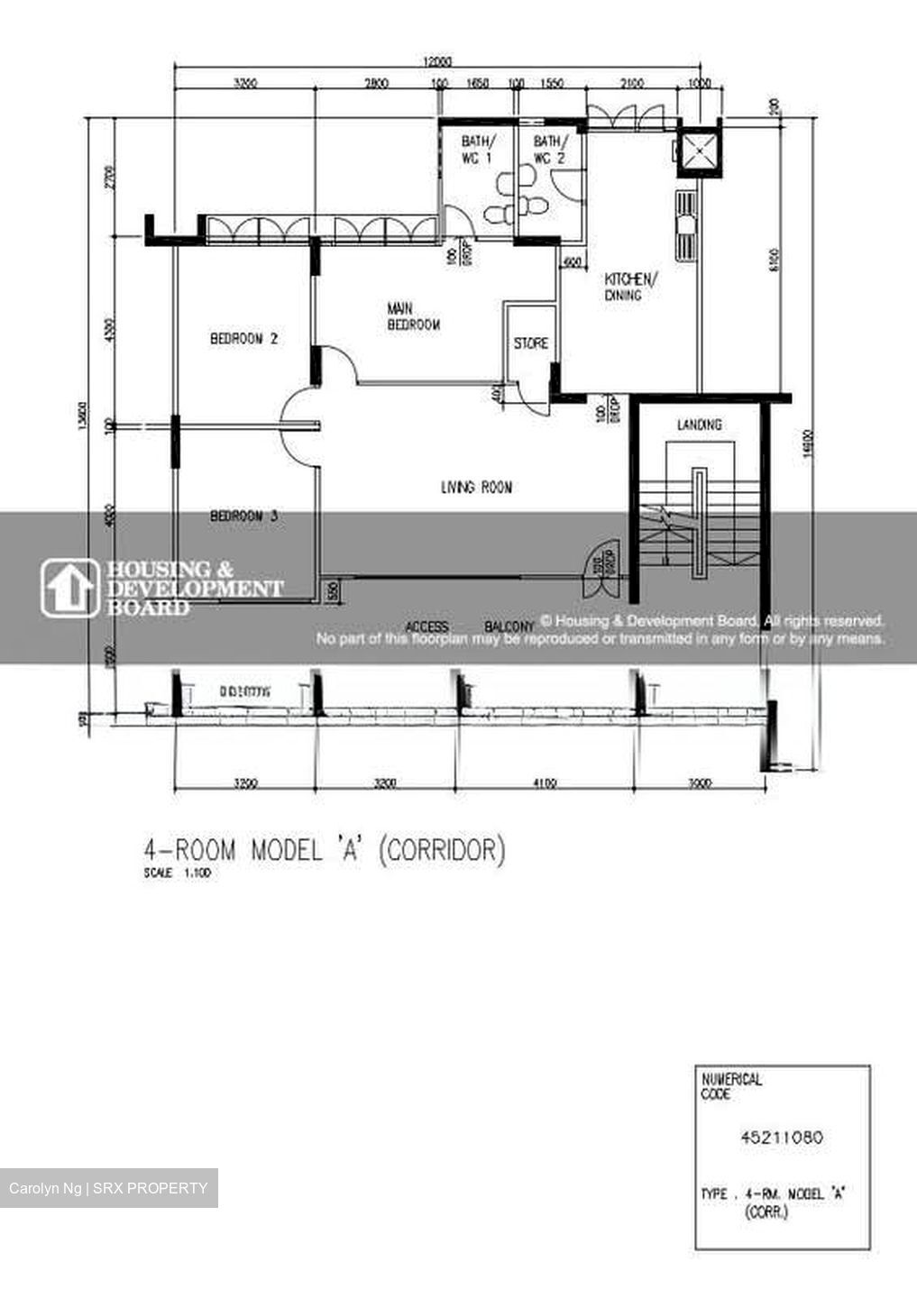 Blk 903 TAMPINES PALMSVILLE (Tampines), HDB 4 Rooms #555853261